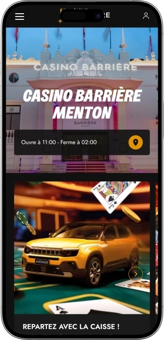 Application Casino Barrière Menton